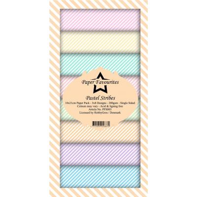 Dixi Craft Paper Favourites Designpapier - Pastel Stribes